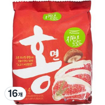 풀무원 자연은 맛있다 홍면 435.2g, 16개