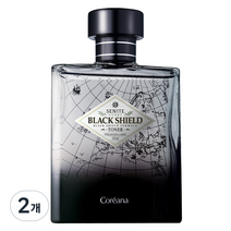 코리아나 세니떼옴므블랙쉴드토너, 135ml, 2개