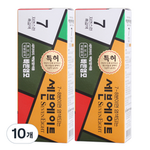 동성제약 세븐에이트 새치 염모제, 7호 흑갈색, 10개