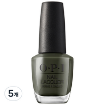 오피아이 네일락커 컬러 매니큐어, U15, 5개, 15ml