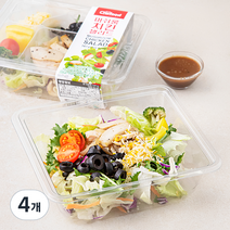 쉐푸드 머쉬룸 치킨 샐러드, 4개, 147g