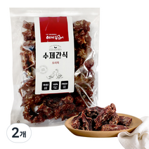 야아부르니 수제간식 대용량팩, 오리목뼈, 2개