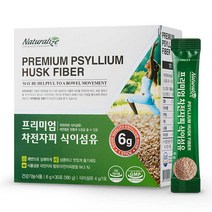 네추럴라이즈 프리미엄 차전자피 식이섬유, 30개입, 6g