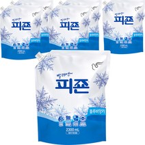 피죤 레귤러 섬유유연제 블루비앙카 리필, 2.3L, 6개