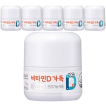 함소아 비타민D 1000IU 60p, 60캡슐, 6개