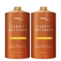 쿤달 초고농축 섬유유연제 아카시아모링가향 본품, 1580ml, 2개
