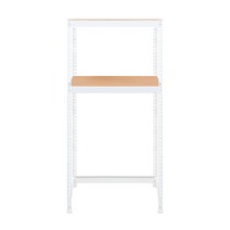 스피드랙 V2 세탁기선반 2단 700 x 600 x 1800 mm, 화이트