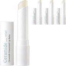 일리윤 세라마이드 무향 립밤 3.2g, 무색, 4개