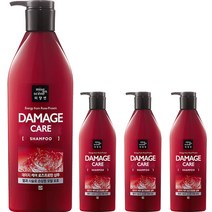 미쟝센 데미지케어 로즈프로틴 샴푸 플로럴향, 680ml, 4개