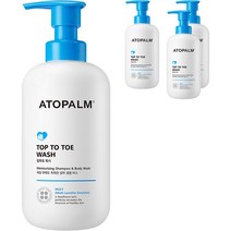 아토팜 탑투토 올인원워시, 460ml, 4개