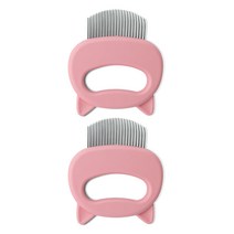 잇곰 고양이털 브러쉬 단모, 핑크, 2개