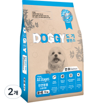 인터펫코리아 전연령용 도기밸런스 소형견 건식사료, 연어, 5kg, 2개