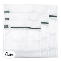 네이쳐러브메레 무형광 세탁망 사각 소형 + 중형 + 대형, 4세트
