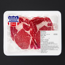 미국산 등심 메가 스테이크용 (냉장), 900g, 1개