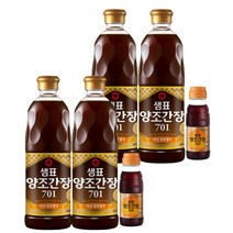 샘표 양조간장 701 860ml 2개 + 501 150ml 1개, 2세트