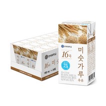 연세우유 16곡 미숫가루 락토프리 우유, 24개, 190ml