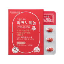 그린스토어 피크노제놀 15g, 30정, 1개