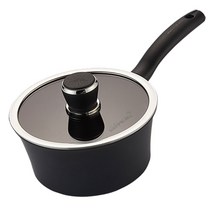 해피콜 모노 편수냄비 IH, 18cm, 에보니블랙