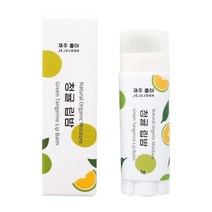 제주동백오일 재주좋아 투명 립밤 입술보호제, 1개, 청귤