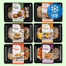 딜리조이 샐러드 도시락 6종 세트 (냉동), 1세트