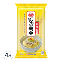 오뚜기 옛날국수 치자소면, 900g, 4개