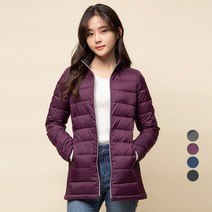캐럿 여성용 경량 패딩 자켓