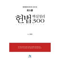 로스쿨 헌법 핵심정리 300(2021):각종 국가고시 대비, 윌비스