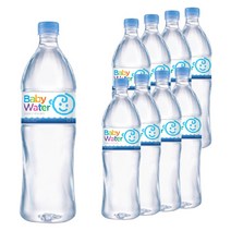 천년동안 베이비워터 1.2L, 9개입