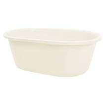 엠에스코리아 그린센스 배수구 마카롱 욕조 대형, 아이보리, 1개