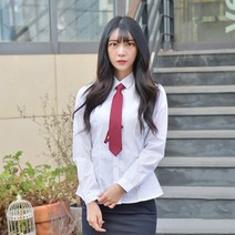 [빅사이즈] 프리미엄 각카라 교복셔츠 (컬러체크) ~4XL 없음 M
