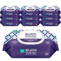모나리자 마일드 물티슈, 120매, 10팩