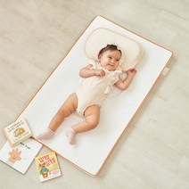 쁘리엘르 애착토퍼 매트리스 D1 이지에어, 크림화이트