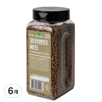 ADDCOOK 코리앤더씨드, 180g, 6개