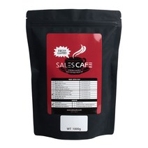 세일즈카페 라떼용 대용량 업소용 원두커피 스트롱, 1kg, 아주굵게분쇄 프렌치프레스(F), 1개