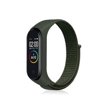 디씨네트워크 미밴드 스포츠 나일론 스트랩, Army Green