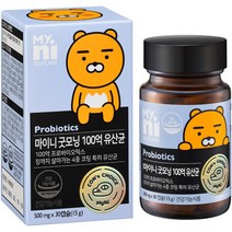 일동제약 마이니 굿모닝 유산균 영양제, 30정, 1개