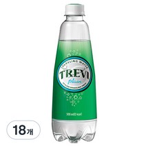 트레비 플레인 탄산수, 500ml, 18개