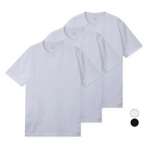 [남성기본반팔티브이넥] 마인드브릿지 남성용 고밀도 순면 기본 반팔 티셔츠 MATS0101 3p
