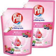 프릴 시크릿오브 베이킹소다 와일드베리 향, 1.2L, 2개