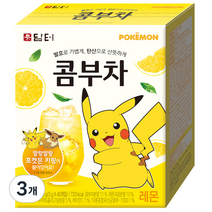 담터 포켓몬 콤부차 레몬, 5g, 40개입, 3개