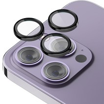 [필름카메라추천로모] 로랜텍 카메라 렌즈 풀커버 강화유리 휴대폰 보호필름 2p 세트, 1세트
