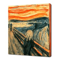 에코솔 샐프페인팅 명화시리즈, DX0322 절규 c.1893 BY 에드바르트 뭉크