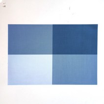 메종텍스타일 톤앤톤 모던 테이블매트 세트, 블루, 2p