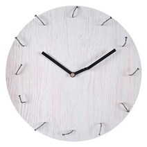 운미누또 더카펜터스 중형 무소음 벽시계, 그레이