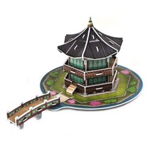 크래커플러스 입체퍼즐 향원정, 4세 이상, 2개