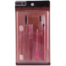 리빙조이 JOYBEAUTY 메이크업 툴 세트 J-227, 핑크 5p, 1세트