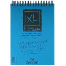 캔손 XL 믹스미디어 패드 300g, A3 (420mm x 297mm), 30매
