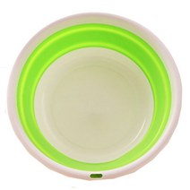 메이토쿠 다용도 접이식 대야, 그린, 1개