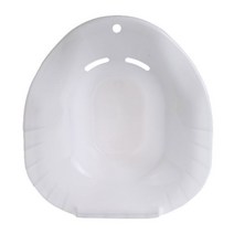 크레바스 와이드시트 위생 좌욕기 대야, 화이트, 1개