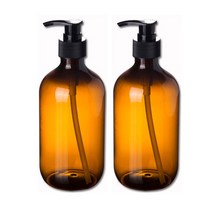 리버그린 심플 공병 브라운 500ml + 블랙캡, 2개입